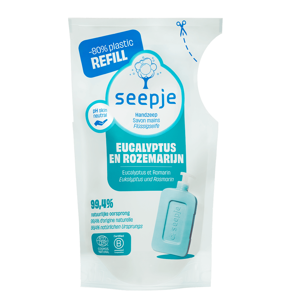Handzeep Navulling | Eucalyptus en Rozemarijn