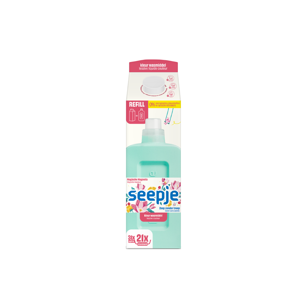 Wasmiddel Kleur Magnolia | Losse navulling