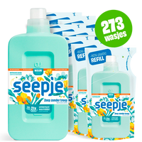 Wasmiddel Pakket Fles met 12 Navullingen | Universeel met Verfrissende Jasmijn geur