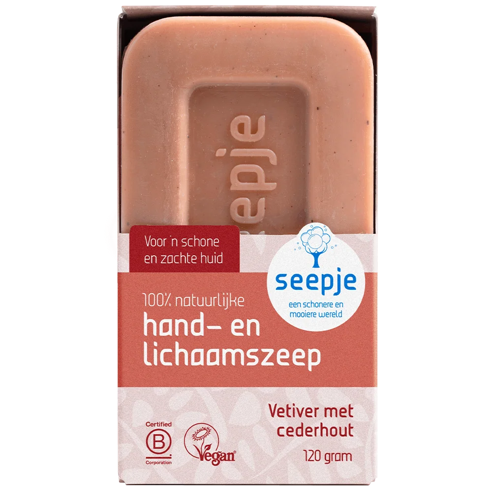 Handzeep bar | Vetiver met Cederhout