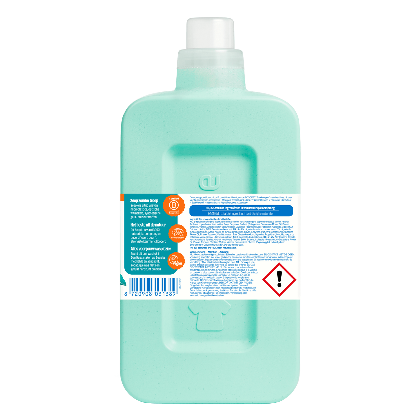 Wasmiddel | Universeel met Verfrissende Jasmijn geur