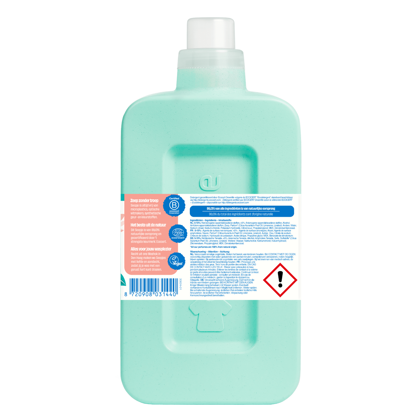 Wasmiddel Pakket met 12 Flessen | Wol en Fijn met Vrolijke Lotus geur