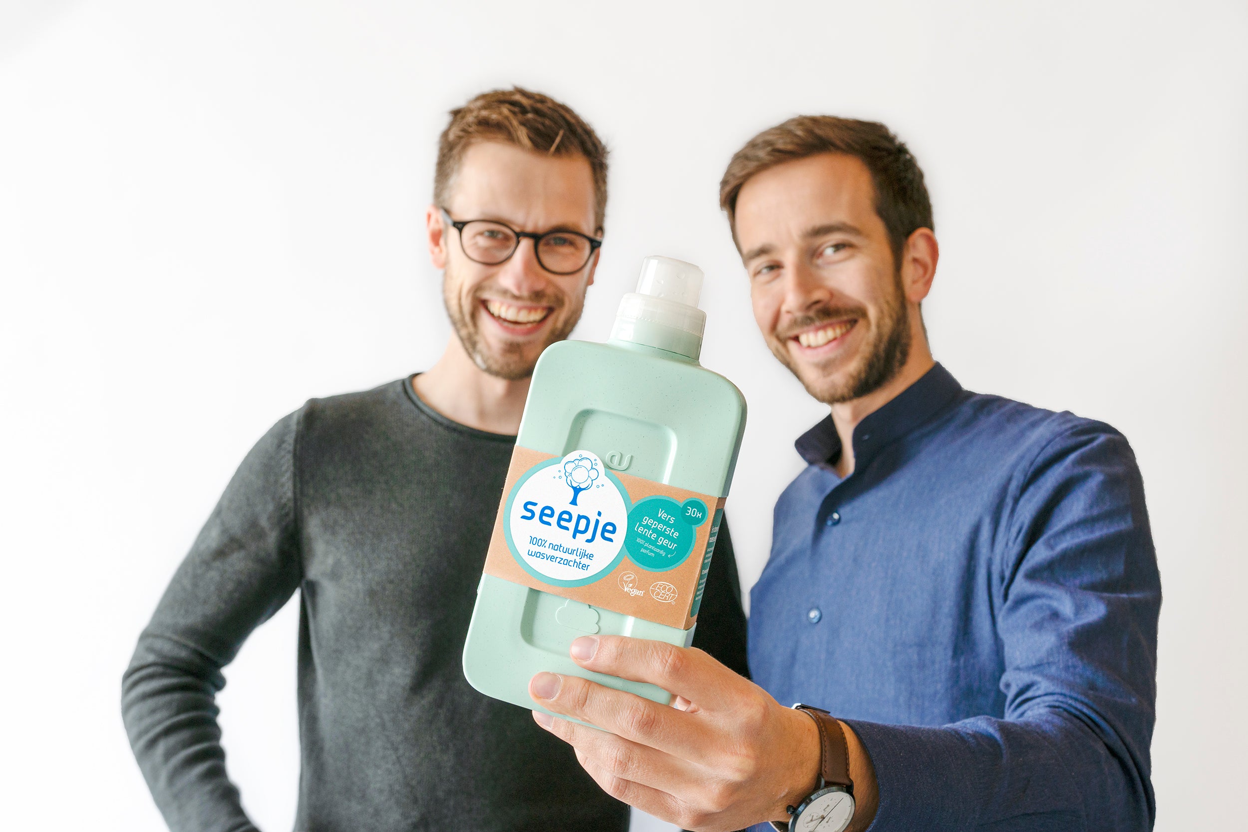 Seepje's zeepblok van gerecycled plastic