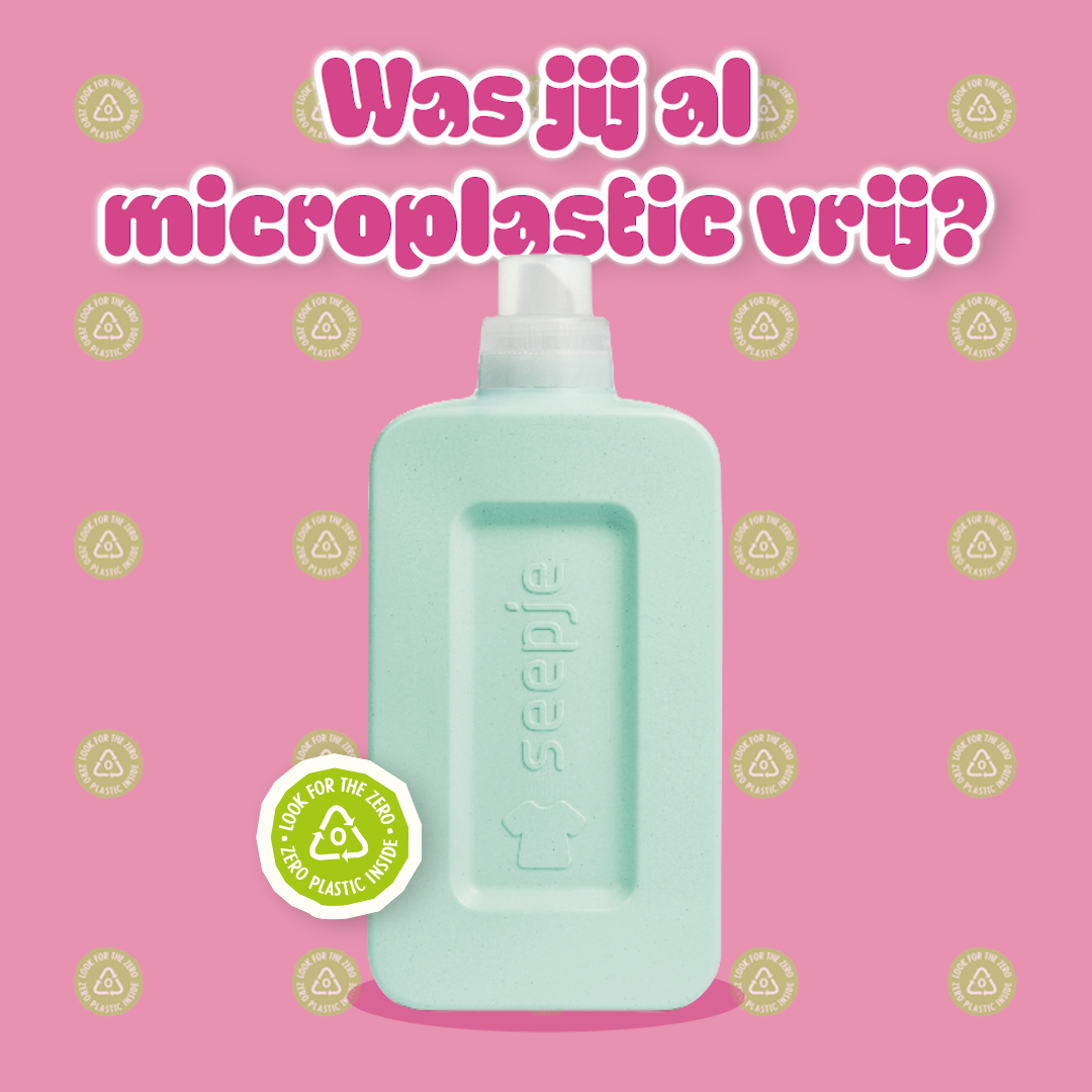 Seepjes officeel microplastic vrij