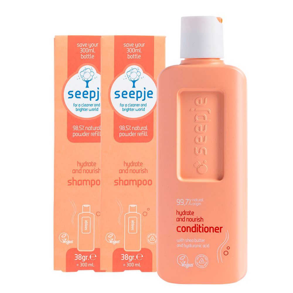 Natuurlijk shampoo pakket Hydrate and Nourish - Seepje