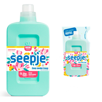 Wasmiddel Pakket Fles met 6 Navullingen | Kleur met Magische Magnolia geur