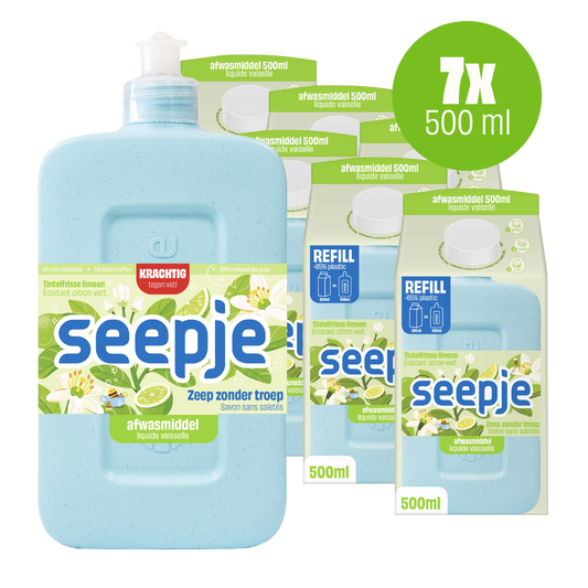Afwasmiddel 7x | Startpakket - Limoen Geur
