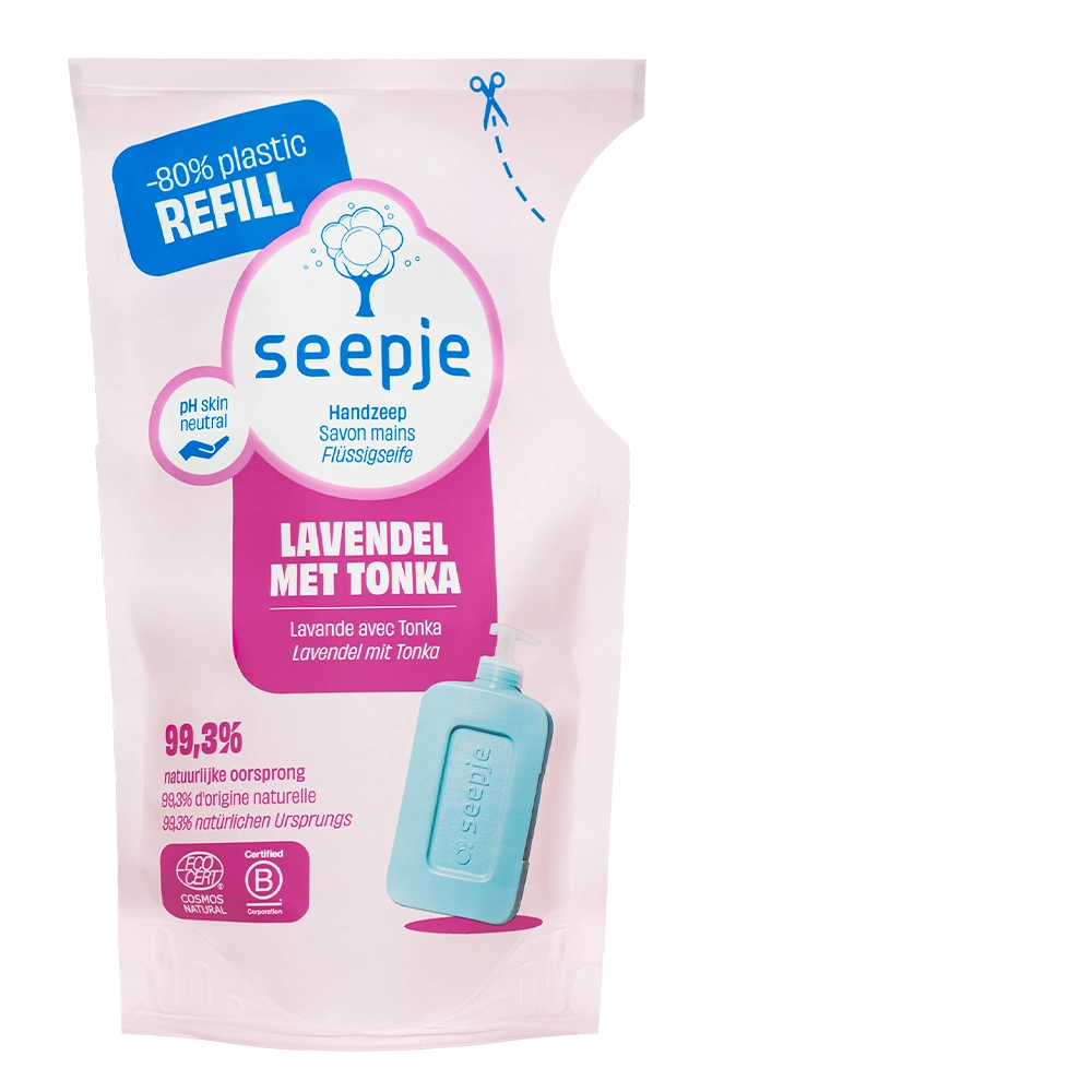 Handzeep Pakket met 16 Navullingen | Lavendel met Tonka