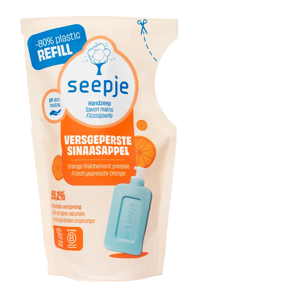 Handzeep Pakket met 16 Navullingen | Versgeperste Sinaasappel