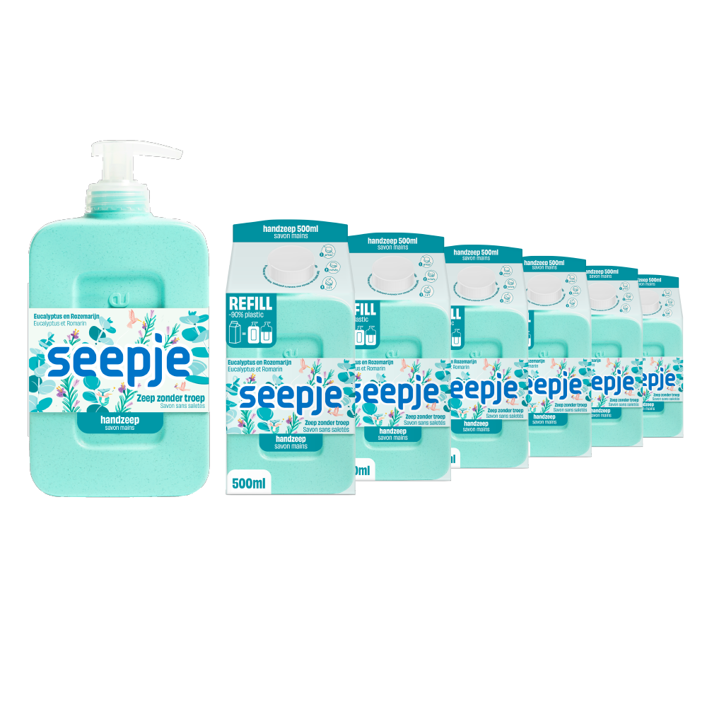 7x Handzeep Eucalyptus | Startpakket