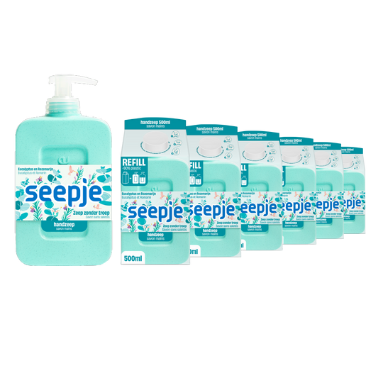 Handzeep 7x | Startpakket Eucalyptus Geur