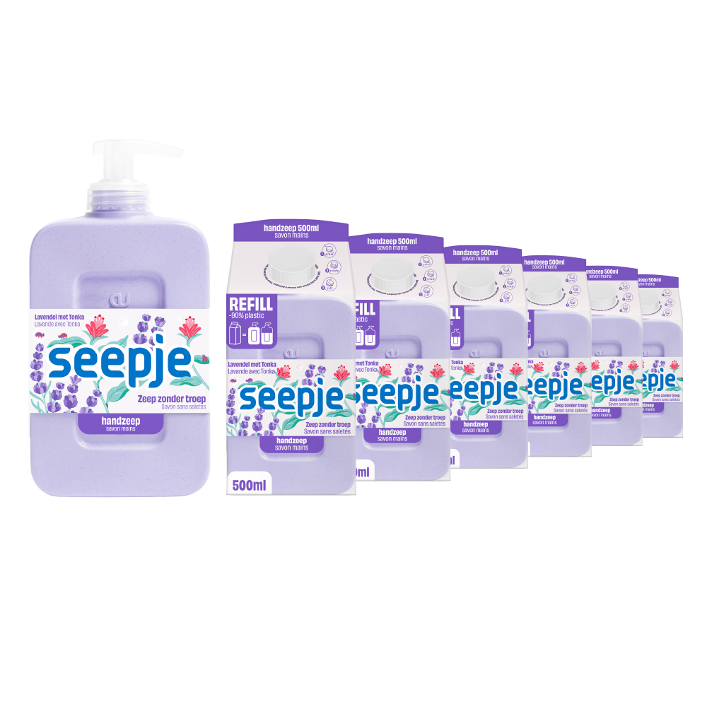 7x Handzeep Lavendel | Startpakket