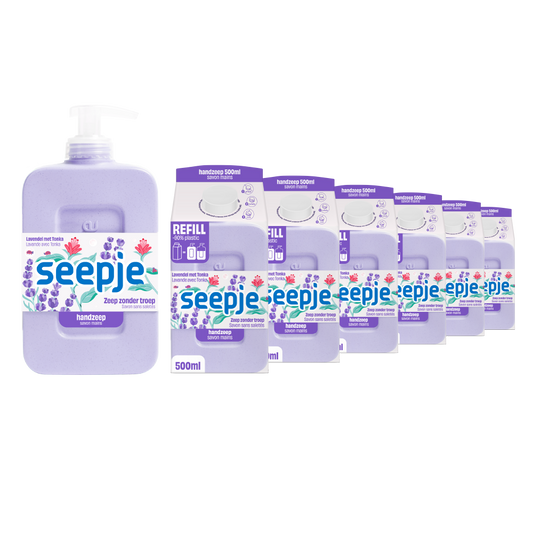 7x Handzeep Lavendel | Startpakket
