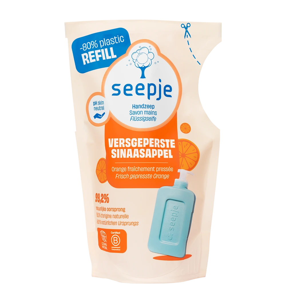Handzeep Navulling | Versgeperste Sinaasappel