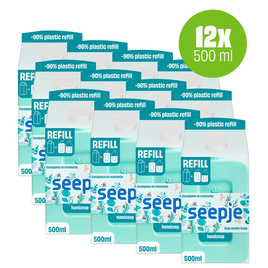 Handzeep | Groot Navulpakket Eucalyptus Geur
