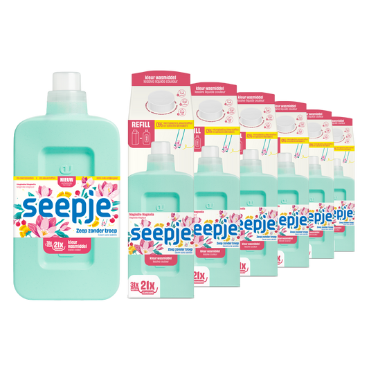 Wasmiddel Kleur 7x | Startpakket - Magnolia Geur