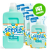 Natuurlijk Wasmiddel Pakket Seepje Fles met 6 Navullingen | Universeel met Verfrissende Jasmijn geur