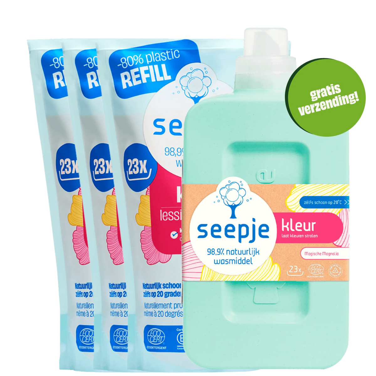 Wasmiddel pakket | Kleur