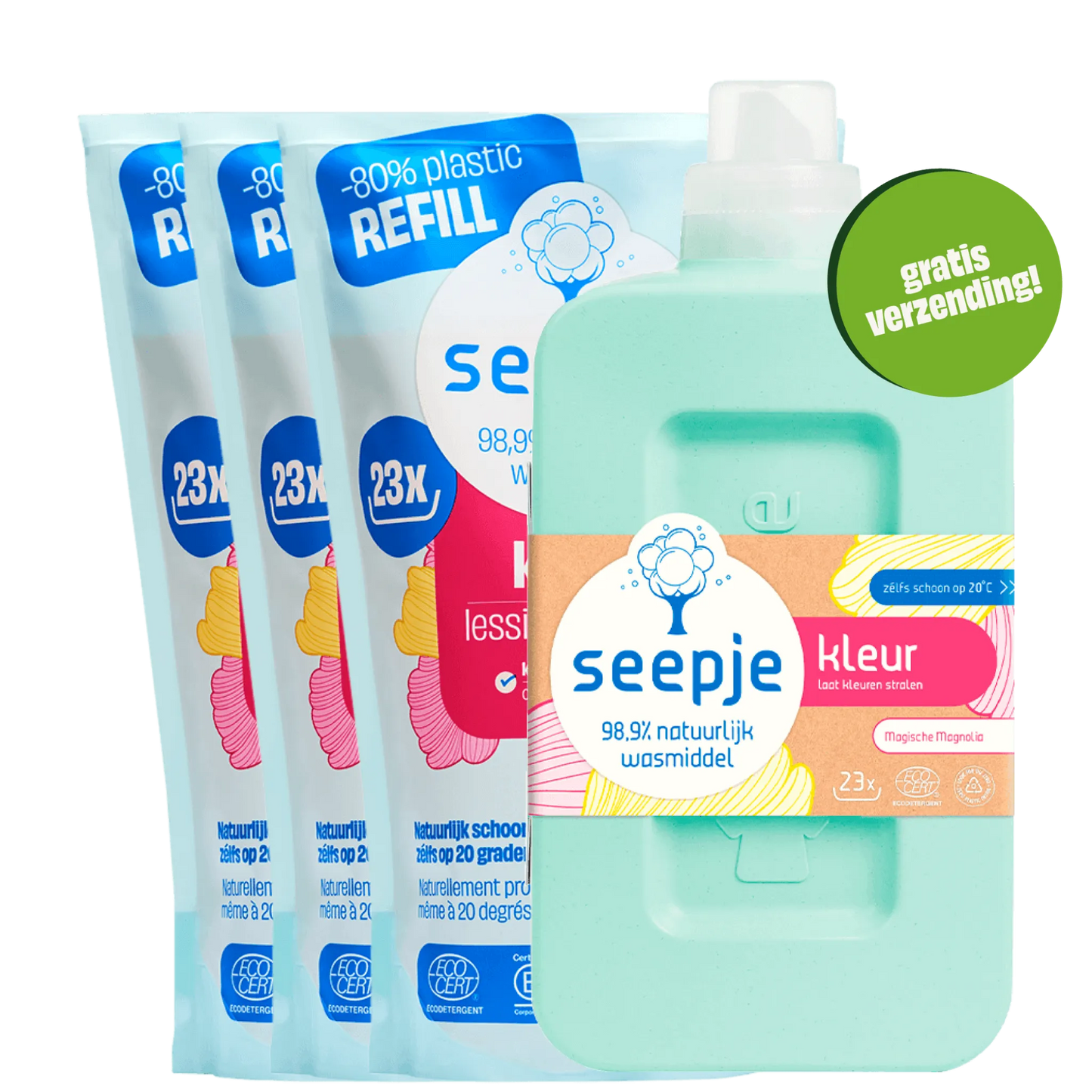 Wasmiddel pakket | Kleur