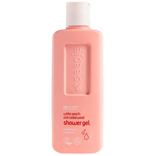 Douchegel | White Peach and Cedarwood