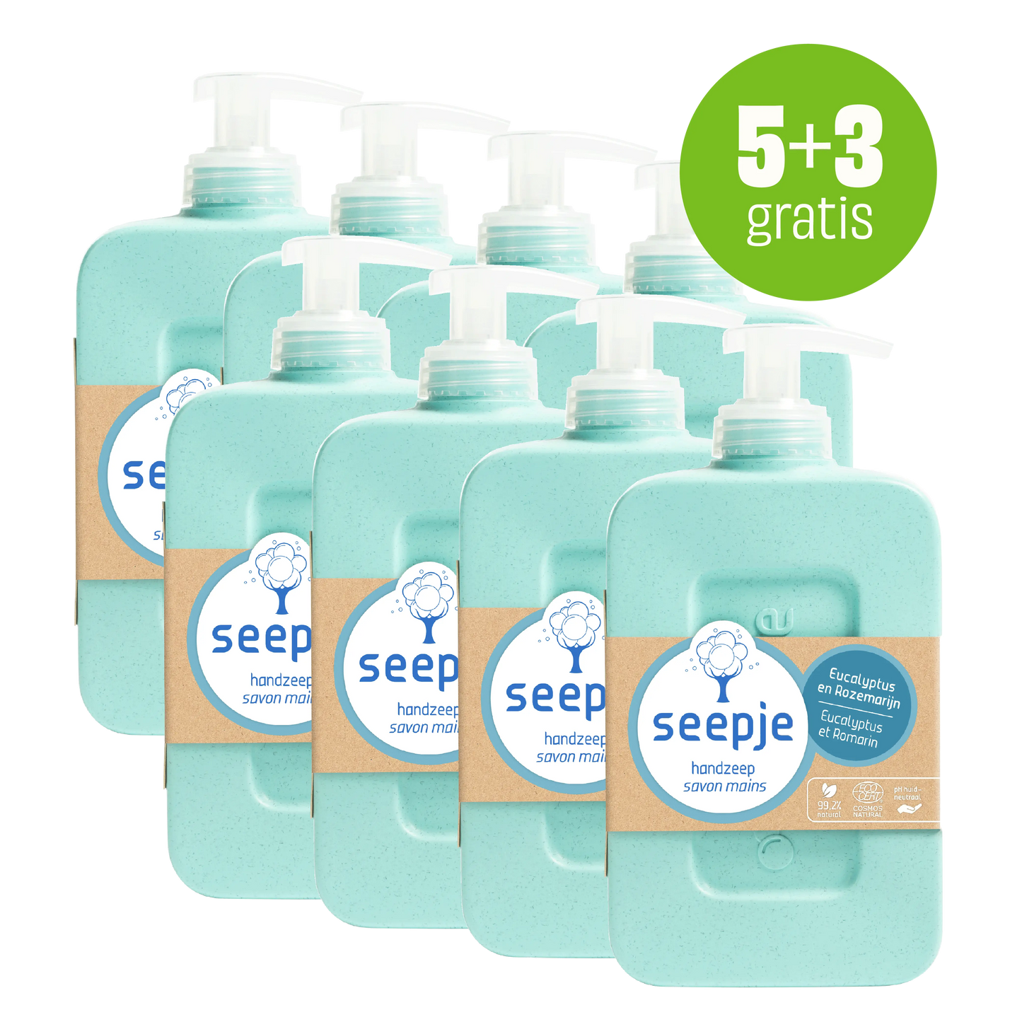 Handzeep 8x | Eucalyptus Geur