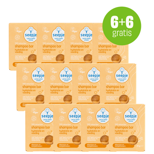Shampoo bar 12x | Eikenmos en Oranjebloesem