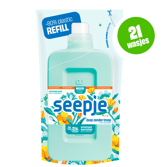 Wasmiddel Navulling | Universeel met Verfrissende Jasmijn geur