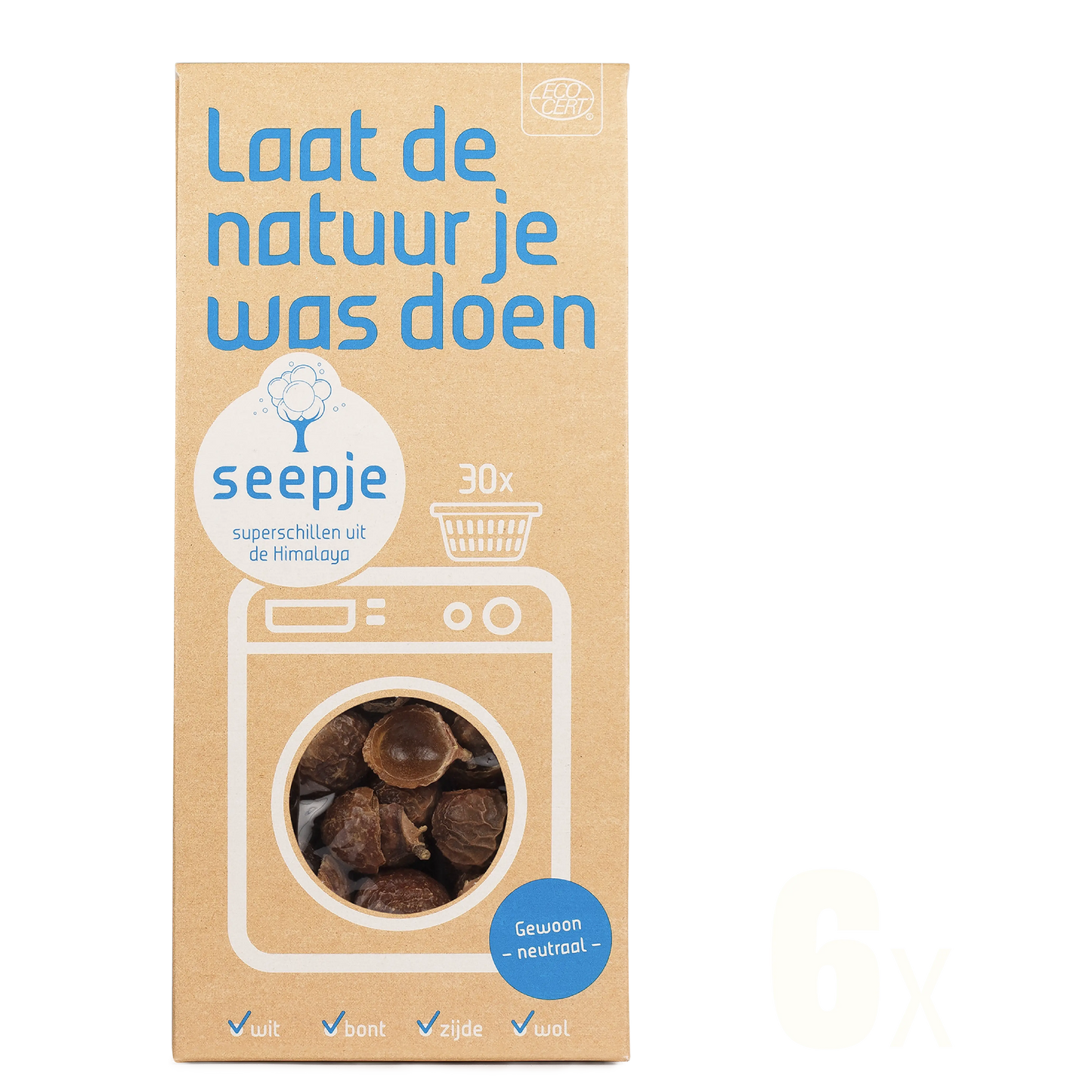 Wasschillen 6x | Voordeel Pakket - Hypoallergeen